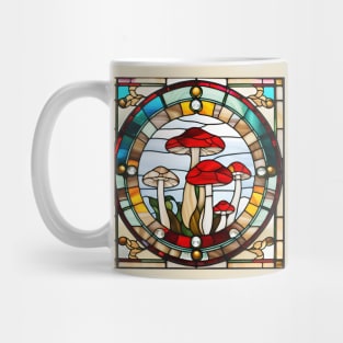 Gilly Mushroom Stained Glass Mug